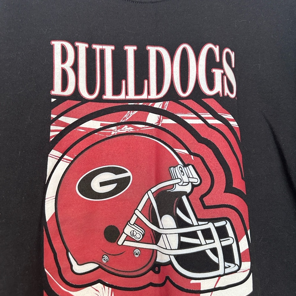 University of Georgia Bulldogs Football Sweatshirt Size Small (oversized) - Picture 2 of 4